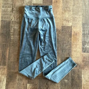 Aerie Offline high-rise gray fleece joggers